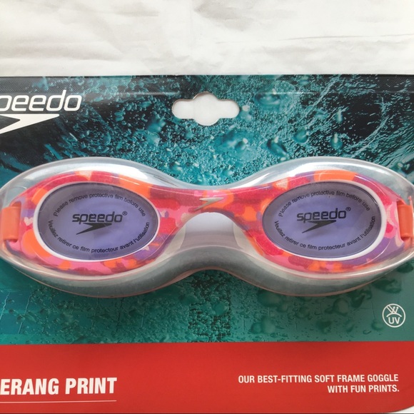 Speedo Other - Speedo Kids Boomerang Print Soft Frame Googles